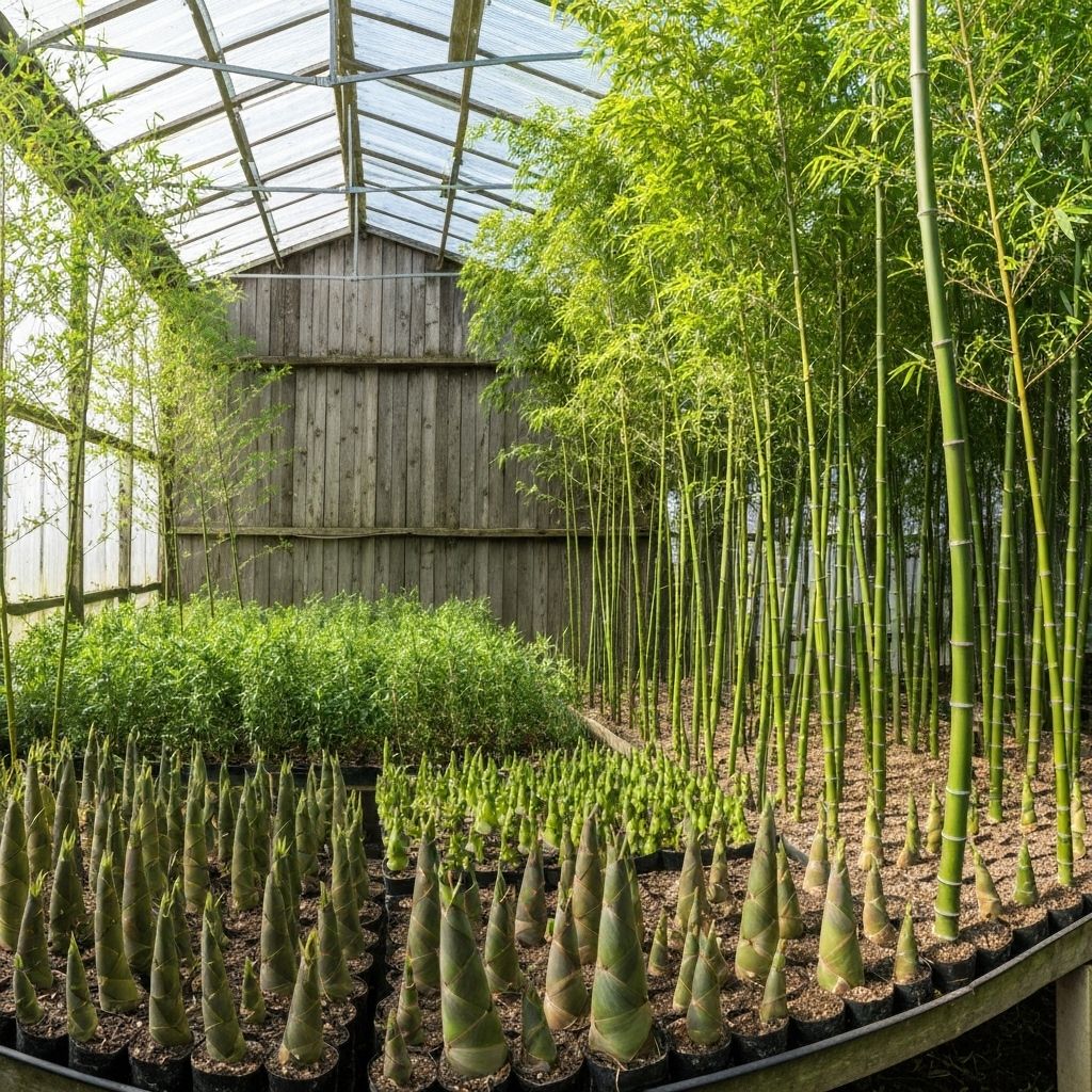 Pembibitan bambu modern
